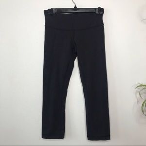 Lululemon align black cropped leggings